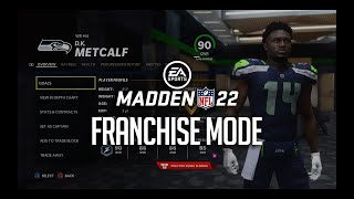 Madden NFL 22  Introduction To Franchise Mode │ PS4 [upl. by Lulu]