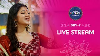 Vadodara Navratri Festival 2024  Navratri Nonstop Garba Live  Day 7 [upl. by Boynton]