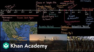 Overview of ancient Greece  World History  Khan Academy [upl. by Ttennaej]