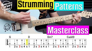 Everything You Need To Know About Strumming Patterns Beginners Masterclass [upl. by Intruok]