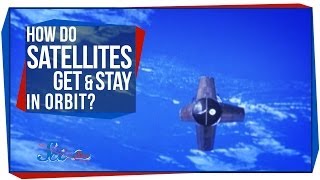 How Do Satellites Get amp Stay in Orbit [upl. by Dazhehs552]