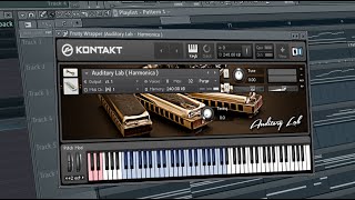 Auditory Lab  Virtual Harmonica Plugin For Kontakt amp VST [upl. by Lipinski556]