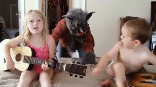 Werewolf prank on kids – Funniest compilation 2019 [upl. by Kahl]