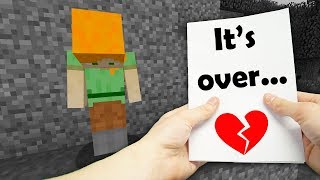 REALISTIC MINECRAFT  ALEX GETS A DIVORCE💔 [upl. by Air]