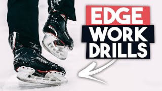 Edge Work Drills  World Famous Hockey Skills Coach 🏒 [upl. by Kurtzman810]