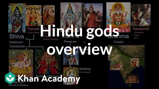 Hindu gods overview  World History  Khan Academy [upl. by Silvano]