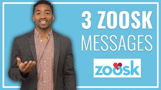 Zoosk Dating App 3 Messages To Start A Conversation With Girls [upl. by Sofer]