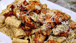 Creamy Pesto Chicken Pasta Recipe  30 Minute Meal [upl. by Kilgore126]