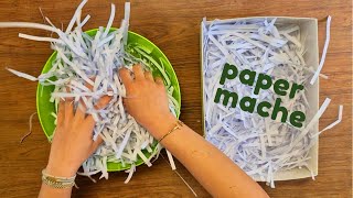 How to make a paper mache [upl. by Tjader214]