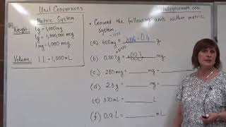 Nursing Metric System Conversions mcg g mg kg L mL  Trick and Fast Way [upl. by Erleena838]