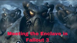 Meeting the Enclave in Fallout 3 [upl. by Etteoj]