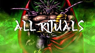 Yugioh Duelists of the Roses All Rituals HD PS2 [upl. by Ardnuhsor]