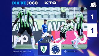 AMÉRICAMG X CRUZEIRO  VOLTA DA SEMIFINAL DO CAMPEONATO MINEIRO 2025 [upl. by Richela]