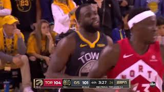 Game 6 Golden State Warriors vs Toronto Raptors  Full 4th Quarter Highlights  NBA Finals 2019 [upl. by Dalli249]