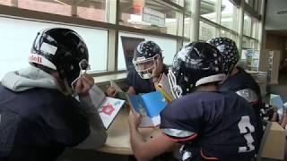 WHS Eagles Football Tackles Literacy [upl. by Annuahs]