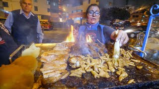 Street Food in Peru  ULTIMATE 14HOUR PERUVIAN FOOD  Market Tour in Lima [upl. by Aitsirt]