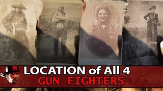 All Gun Fighters Locations  Red Dead Redemption 2  Guide [upl. by Borchert73]