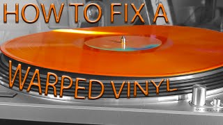 How to fix a warped vinyl record [upl. by Enayr]