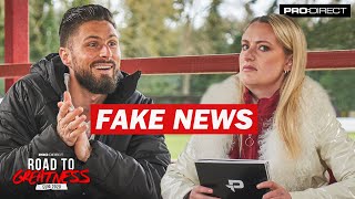 OLIVIER GIROUD  FAKE NEWS WITH AMELIA DIMOLDENBERG [upl. by New]