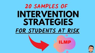 Intervention Strategies for Students at Risk  RYANS BOARD [upl. by Nairdad]