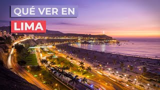 Qué ver en Lima 🇵🇪  10 Lugares Imprescindibles [upl. by Matta]