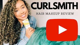 CURLSMITH Hair Makeup Review [upl. by Eisdnil]