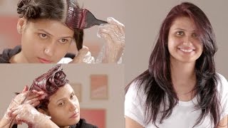 How To Color Your Hair At Home  Quick amp Effortless [upl. by Alcot]