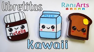 LIBRETITAS KAWAII  FÁCILES  PASO A PASO  CUTE NOTEBOOKS  EASY [upl. by Esor]