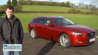 Mazda6 Tourer estate 2013 review  CarBuyer [upl. by Meir]