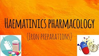 Haematinics pharmacology  Iron preparations  Med Vids Made Simple [upl. by Dnomyar735]