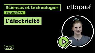 L’électricité 22  Sciences et technologies  Alloprof [upl. by Esej]