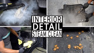 How To Steam Clean a Vehicle  The Detail Geek [upl. by Elvie]