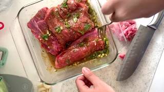 How to marinate Carne Asada [upl. by Topliffe]