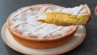 CROSTATA con Crema di Ricotta ricetta della Nonna Tradizionale [upl. by Ynos674]