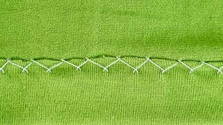 How to Sew A Catch Stitch [upl. by Pollerd]