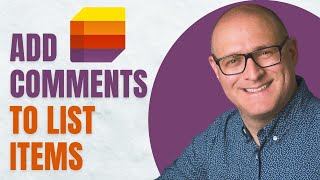 How to add comments to a list item in a Microsoft List [upl. by Sweeney440]