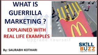 What is Guerrilla Marketing Real life case studies and examples  Best Marketing Campaigns [upl. by Anauqal699]