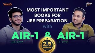 Important Books for JEE Mains and JEE Advanced Preparation  Best Books for IIT JEE  Vedantu JEE [upl. by Iphigenia]