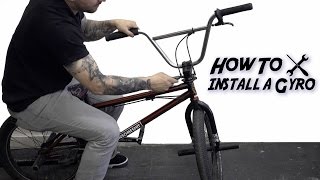 HOW TO INSTALL A BMX GYRO BRAKE SYSTEM [upl. by Cymbre]