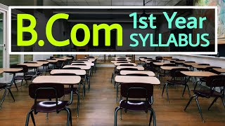 BCom First Year Syllabus Fully Explained in Hindi  BCom Course Details in Hindi  Sunil Adhikari [upl. by Electra]