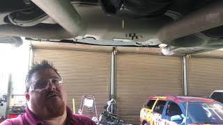 Chrysler 300c gear oil change [upl. by Elleoj235]