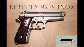 Beretta 92FS Inox  The Beautiful Stainless Inox 92FS [upl. by Edlitam333]