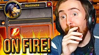 A͏s͏mongold Reacts to AZEROTH ON FIRE by UberDanger  World of Warcraft Classic [upl. by Buke]