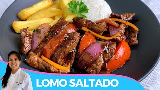 🇵🇪 LOMO SALTADO PERUANO  RECETA DELICIOSA Y SUPER JUGOSA [upl. by Devaney]