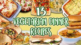 13 Vegetarian Dinner Recipes  Veggie Main Course Super Compilation Well Done [upl. by Airam]