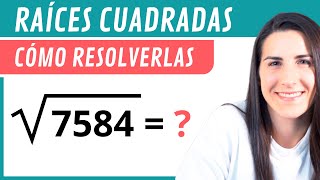 Cómo RESOLVER RAÍCES CUADRADAS ✅ [upl. by Myca]