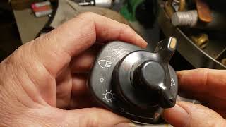 Kubota BX Light Switch Disassembly [upl. by Cherrita]