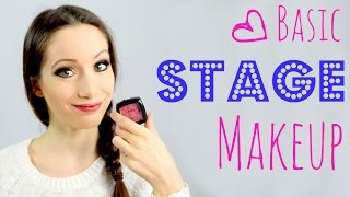 Basic Stage Makeup Tutorial [upl. by Autum]