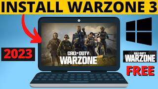 How to Download Warzone 3 on PC amp Laptop  FREE [upl. by Maier]