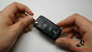 HOW TO 2010 VW Complete Volkswagen Key Fob Shell Replacement Tutorial [upl. by Amena]